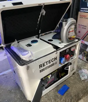 Retech Rdg12000se-3 10kva Three Phase Soundproof Generator