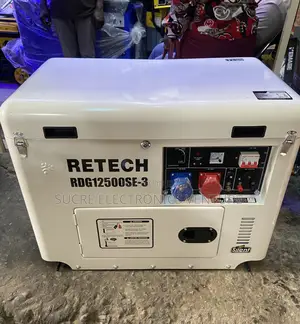 10kva Retech Three Phase Soundproof Generator (100% Copper)