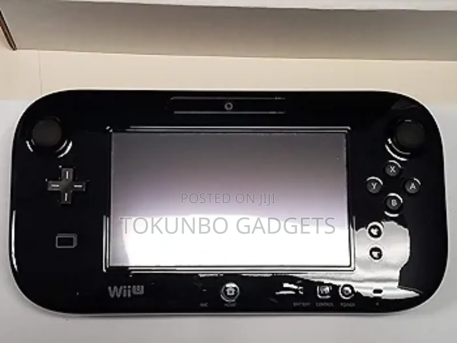 Nintendo Wii U Black Gamepad