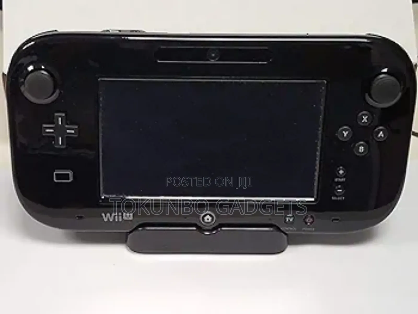 Nintendo Wii U Black Gamepad