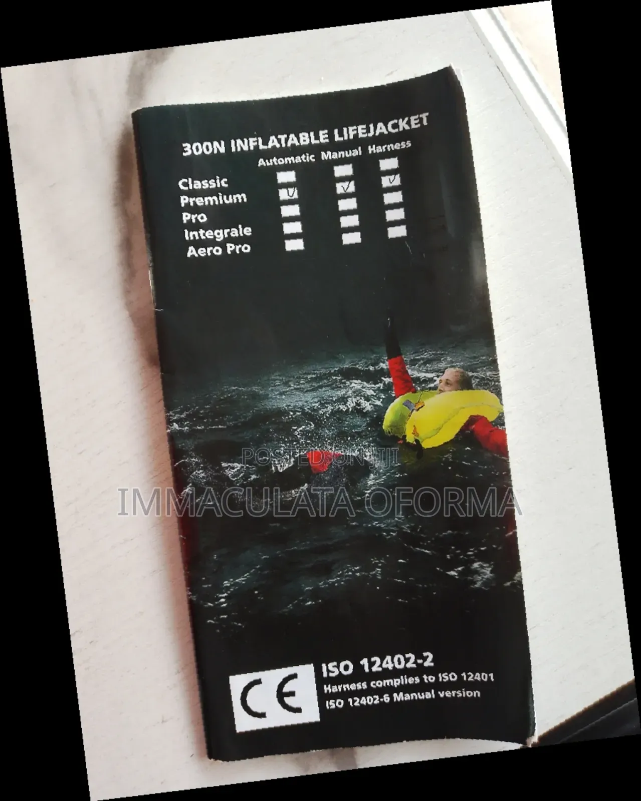 Inflatable Marine Pool Life Jacket
