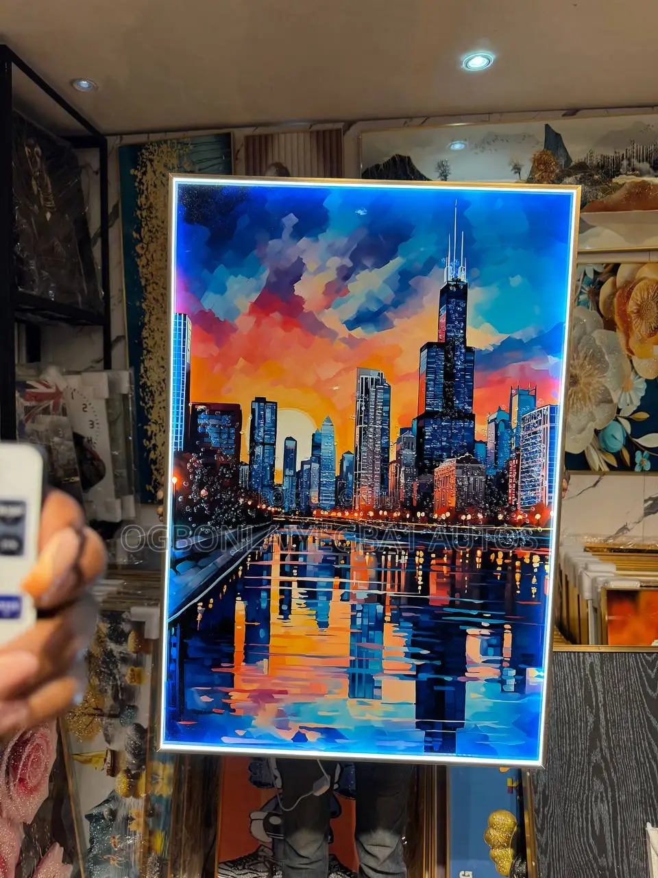 Led Wall Acrylic Art Frame