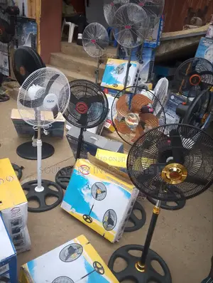 Available In Stock All Sizes Of Fan.