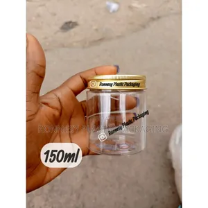 150g Luxury Cosmetics Plastic Organic Soap Jar