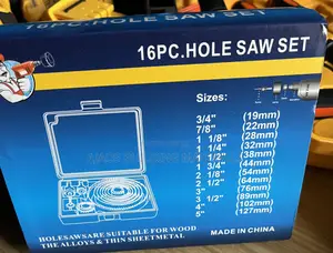 16pc Hole Saw Set