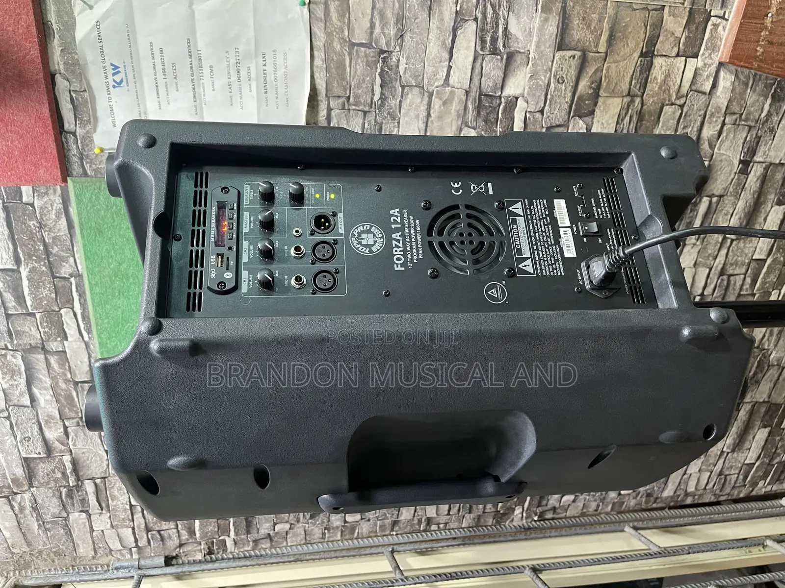 Active 12 Inches Speaker