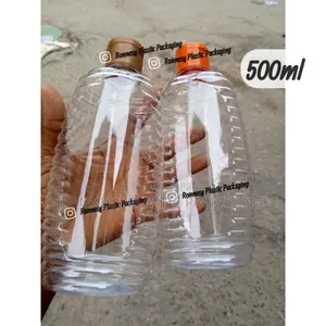 Photo - 500ml Honey Plastic Bottle