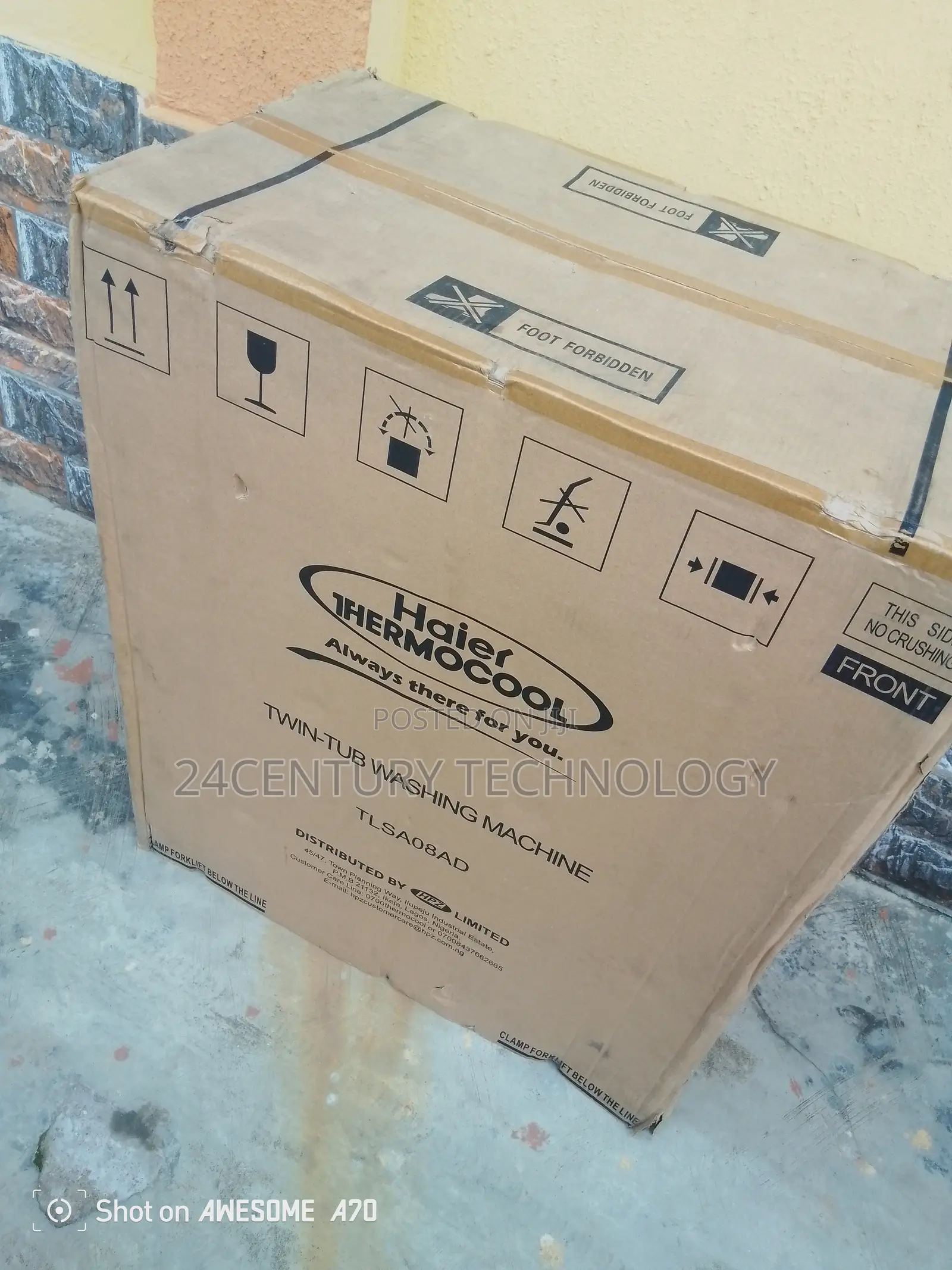 Haier Thermocool 8kg Washer Compact