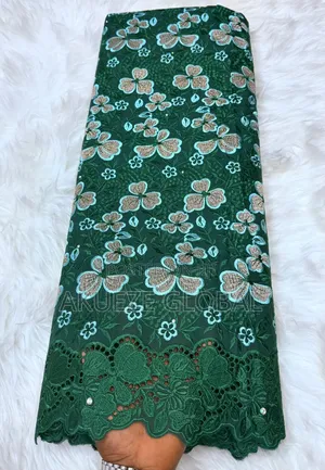 Photo - Only Swiss Voile Lace With Diamonds
