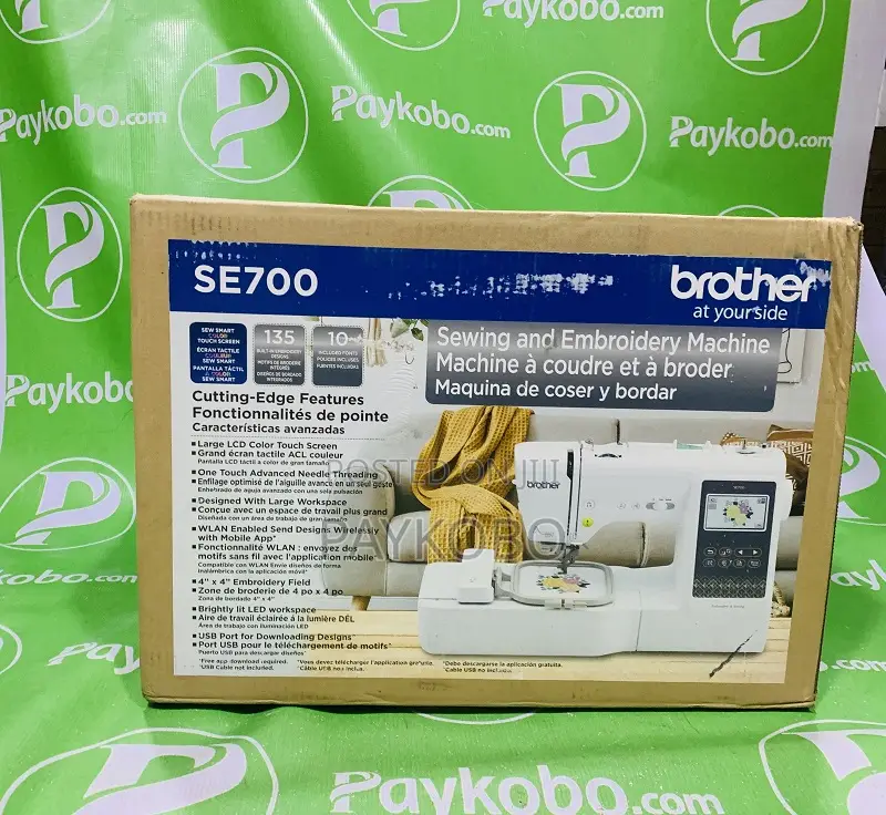 Brother Se700 Computerized Sewing and Embroidery Machine