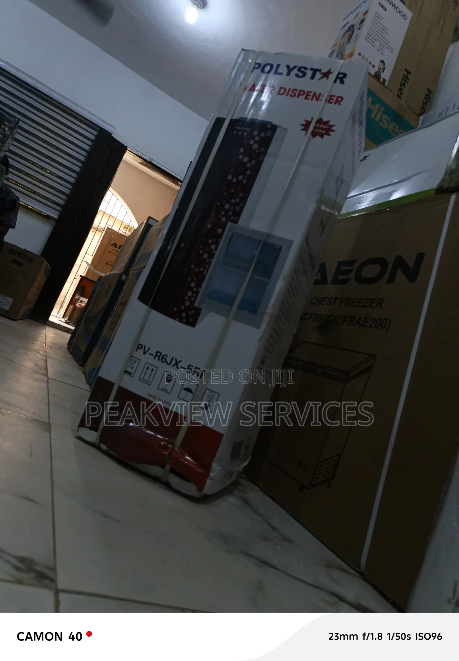 Convenient Water Access + Mini Fridge –Polystar Pv-R6jx-5rf