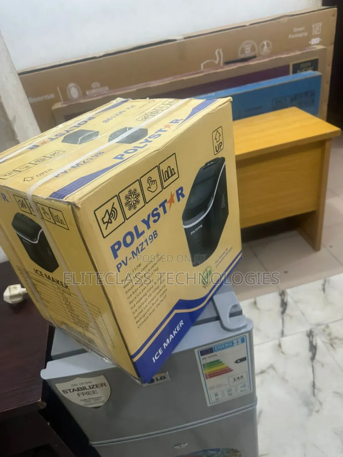 New in Polystar Ice Cube Maker Pv -Mz19b