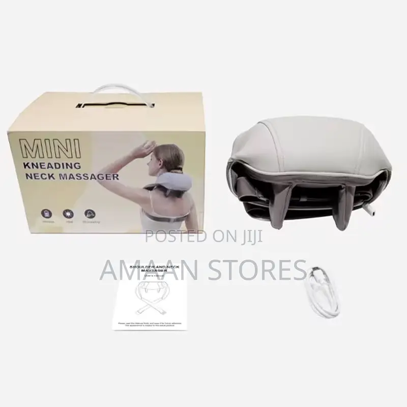 Cordless 5d Heated Neck Shoulder Massager With Straps