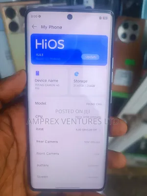 Tecno Camon 40 Pro 256 GB Blue