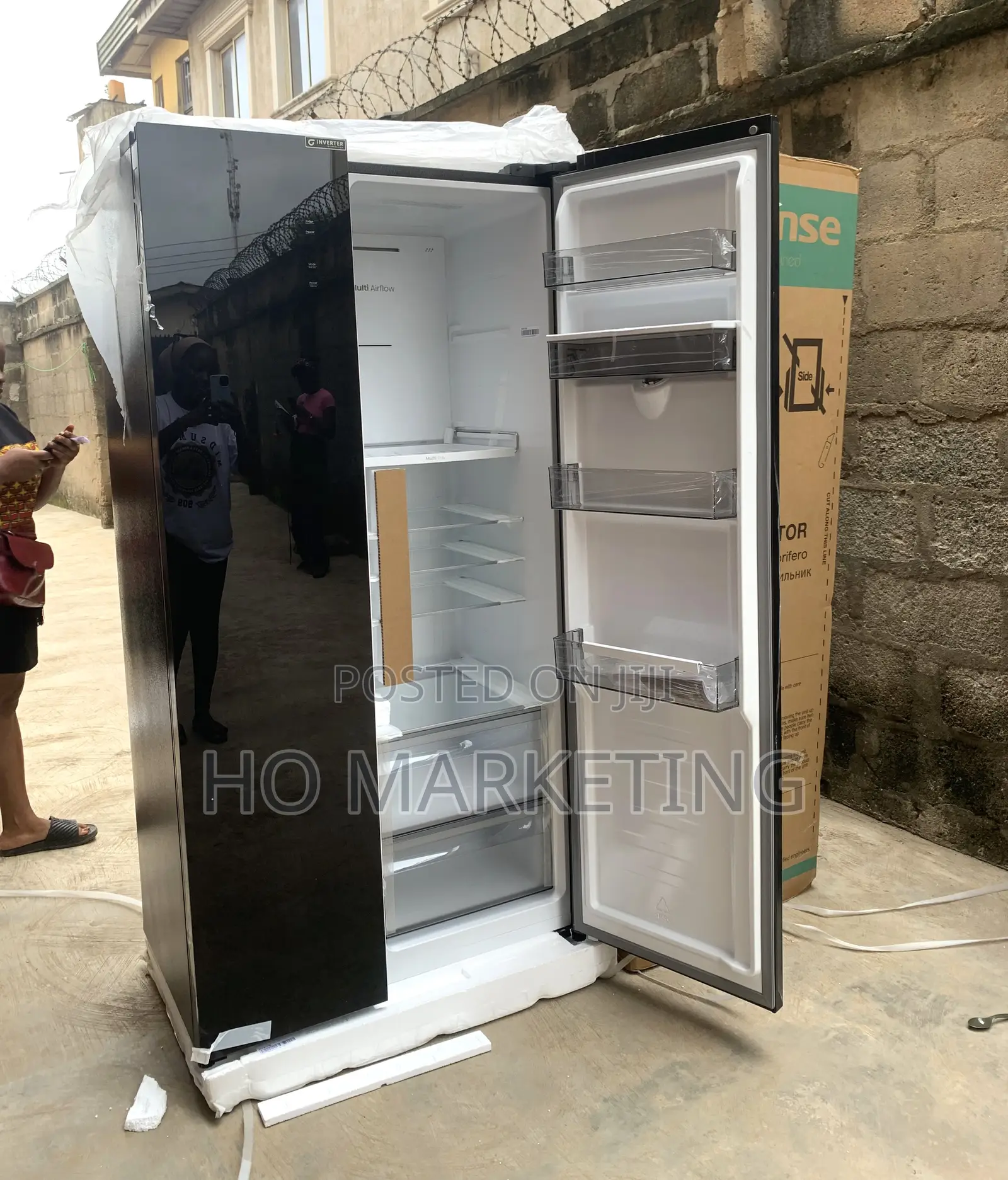 529l Hisense Fridge–Twin Cooling Super Freezing Function
