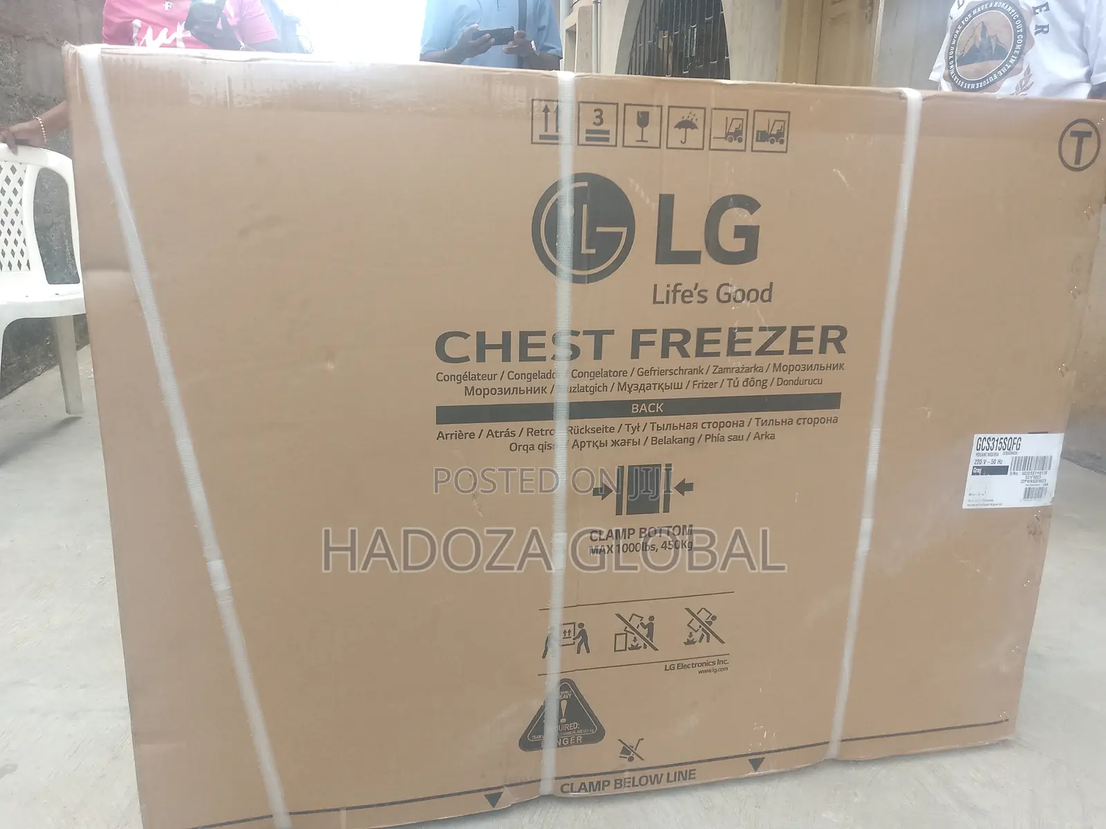 Heavy Duty Chest Freezer 280l Lg