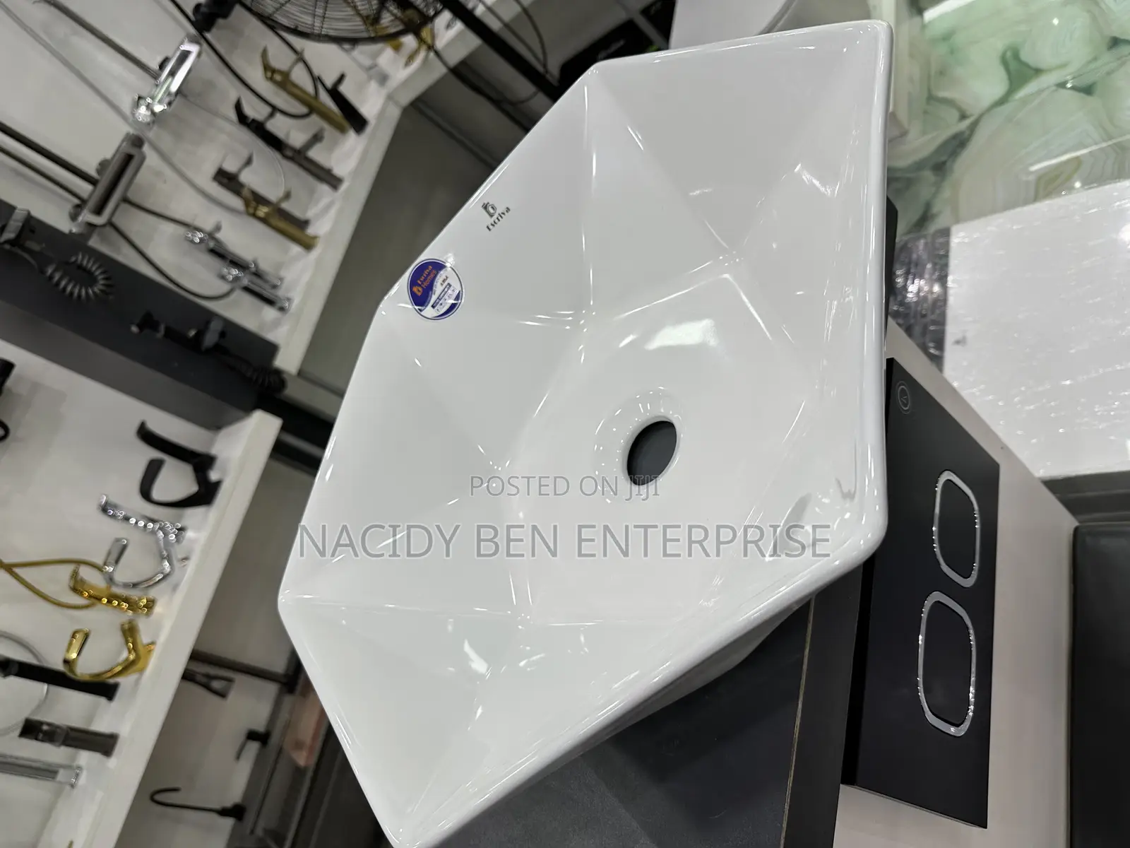 Hexagon Shaped Basin