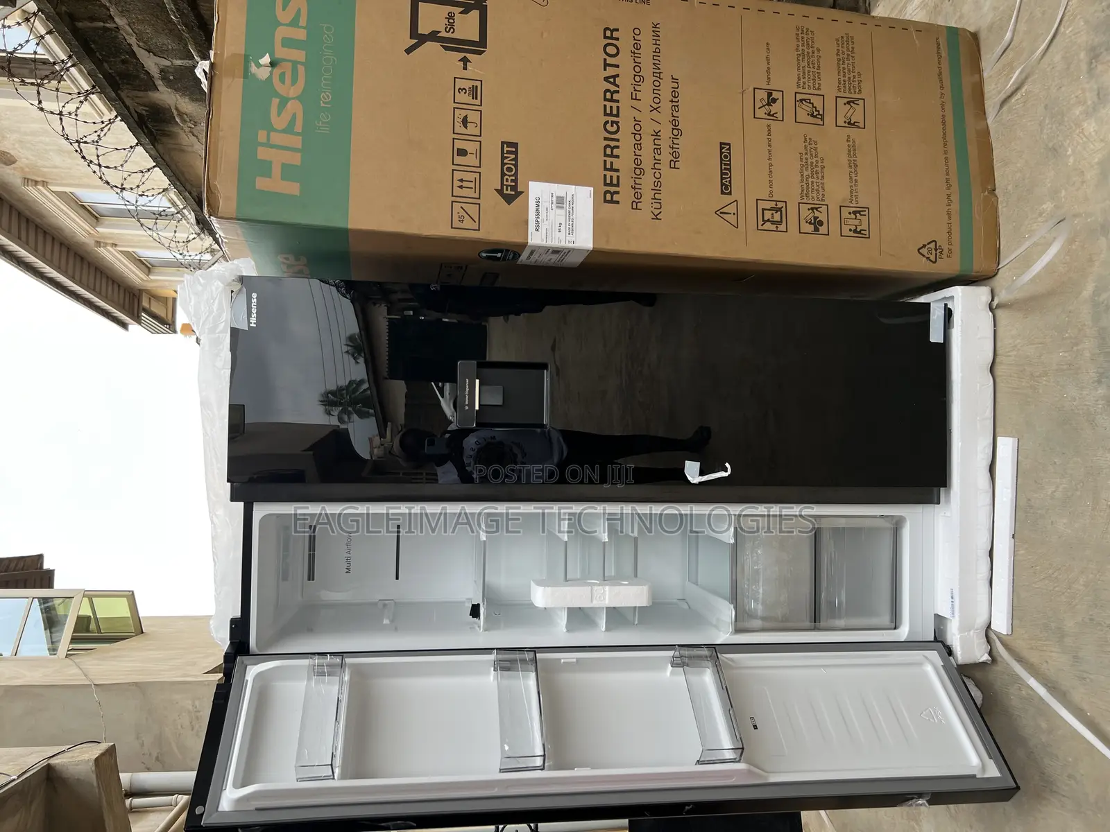 Optimized Hisense Ref‐5p558nmsg 529l W/ Inverter Tech