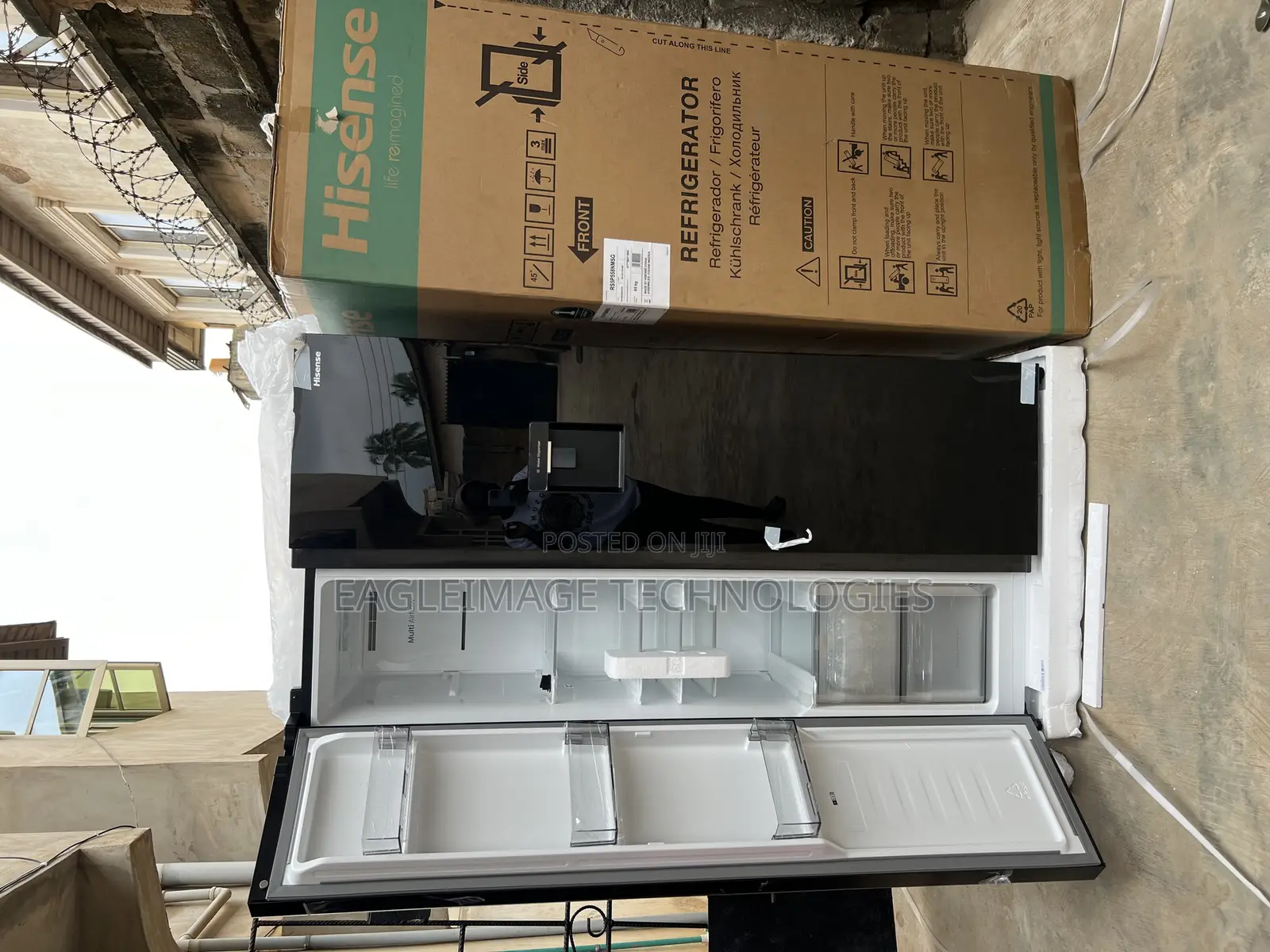 Regulated Hisense Ref‐5p558nmsg 529l W/ Eco Tech