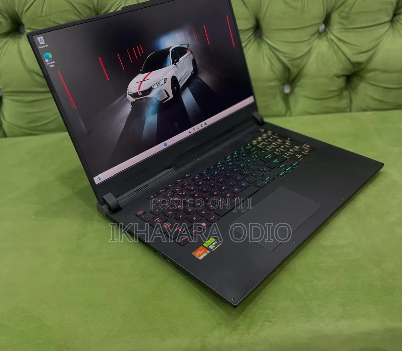 Laptop Asus ROG Strix G17 32GB AMD Ryzen 9 SSD 1T