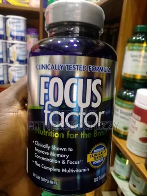 Focus Factor Complete Multivitamin and Brain X 180 Tablets