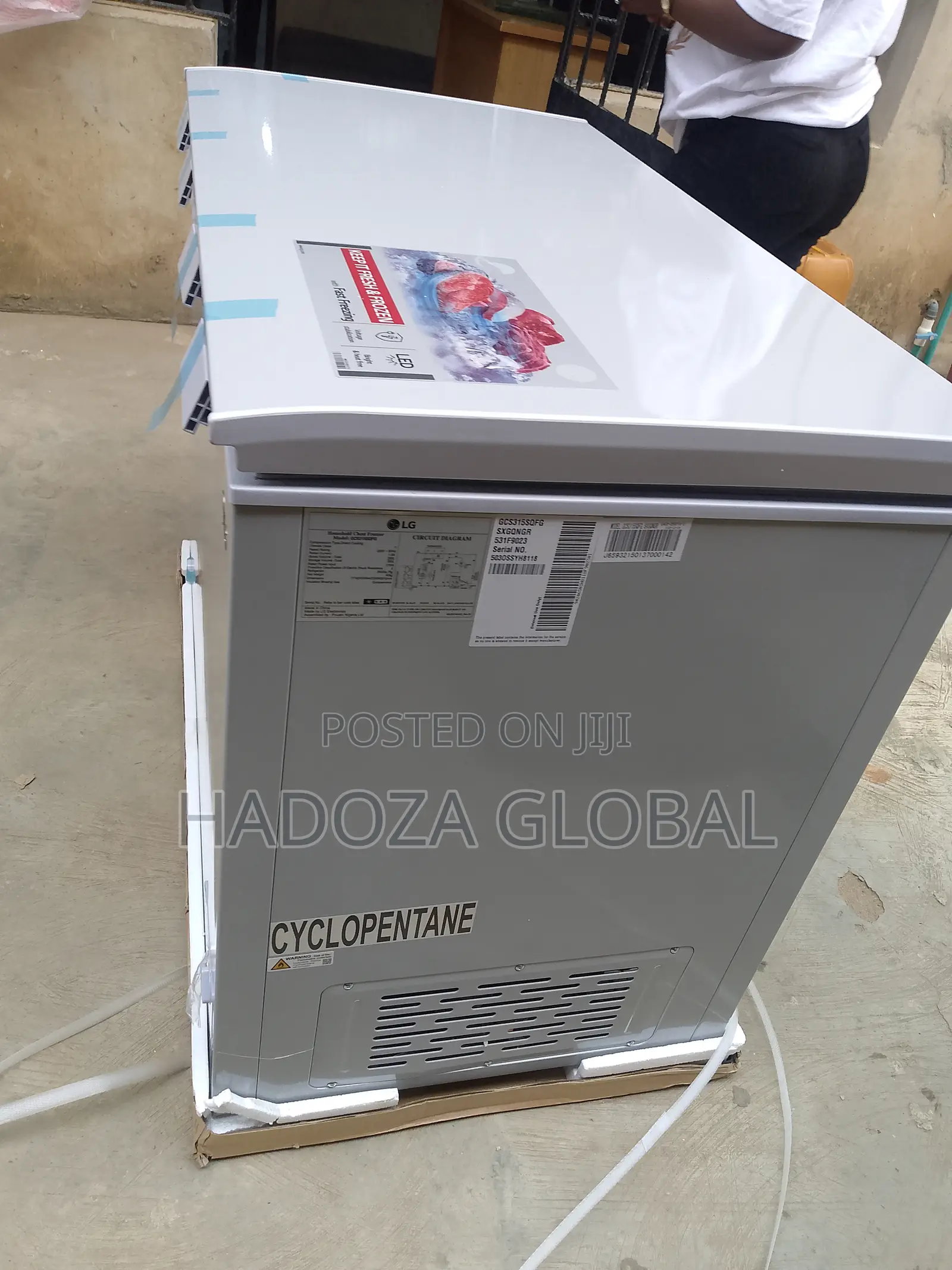 Fast Freezing Lg 280l Chest Deep Freezer