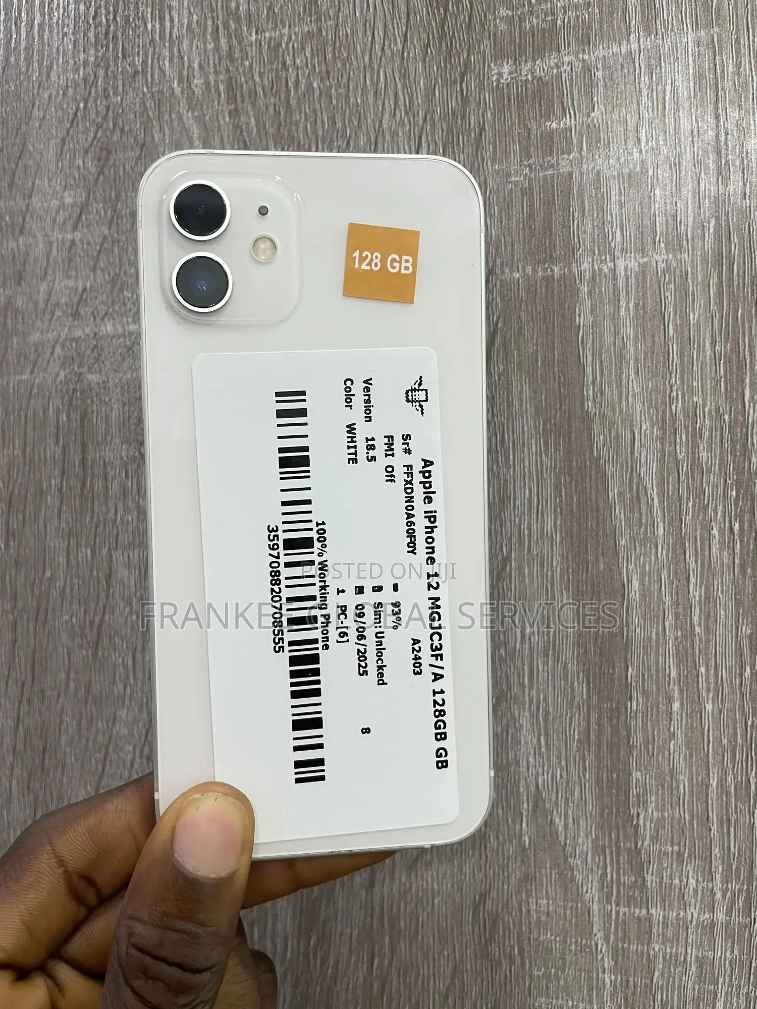 Apple iPhone 12 128 GB White