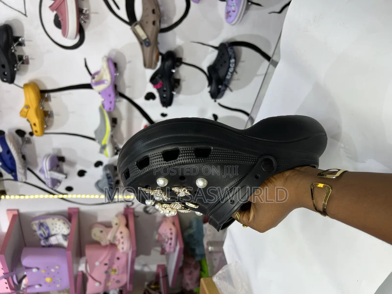 Original Crocs With Charms