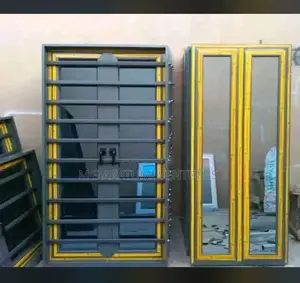Casement Window With Burglary Proof and Net