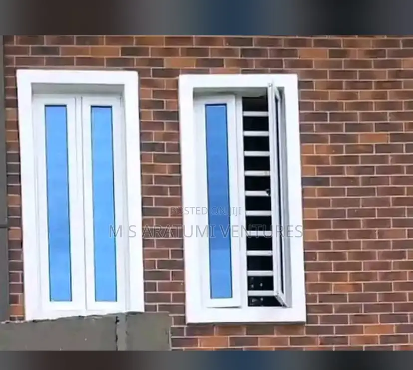 Casement Window With Burglary Proof and Net