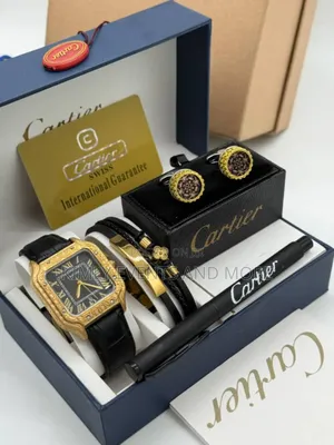 Exclusive Cartier Leather Masculine Set