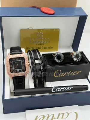 Exclusive Cartier Leather Masculine Set