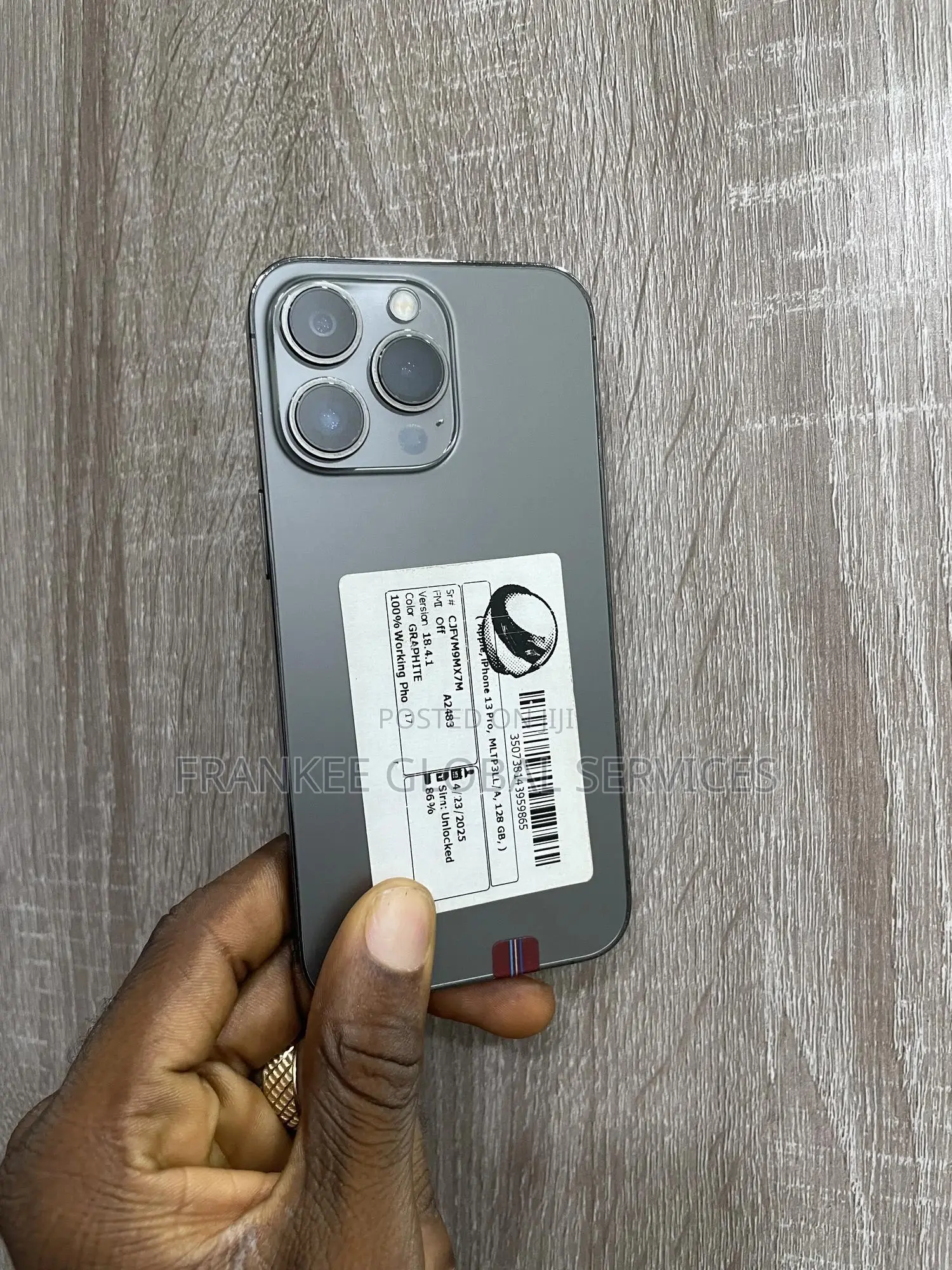 Apple iPhone 13 Pro 128 GB Black