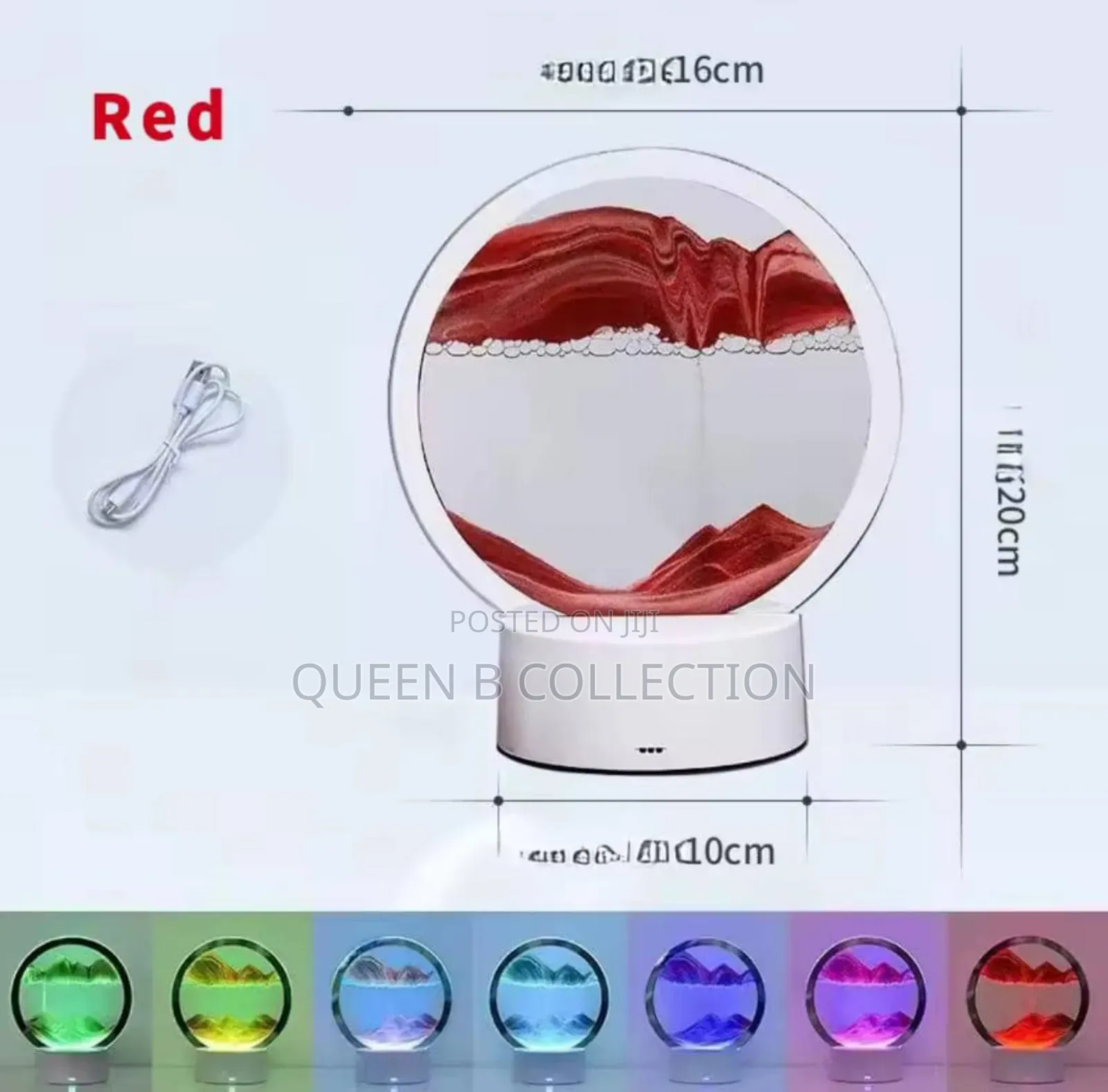 Sand Scape Liquid Art Decoration