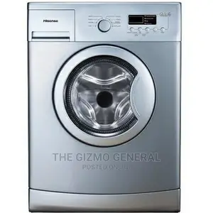 Hisense 7kg Front Load Washing Machine - Silver