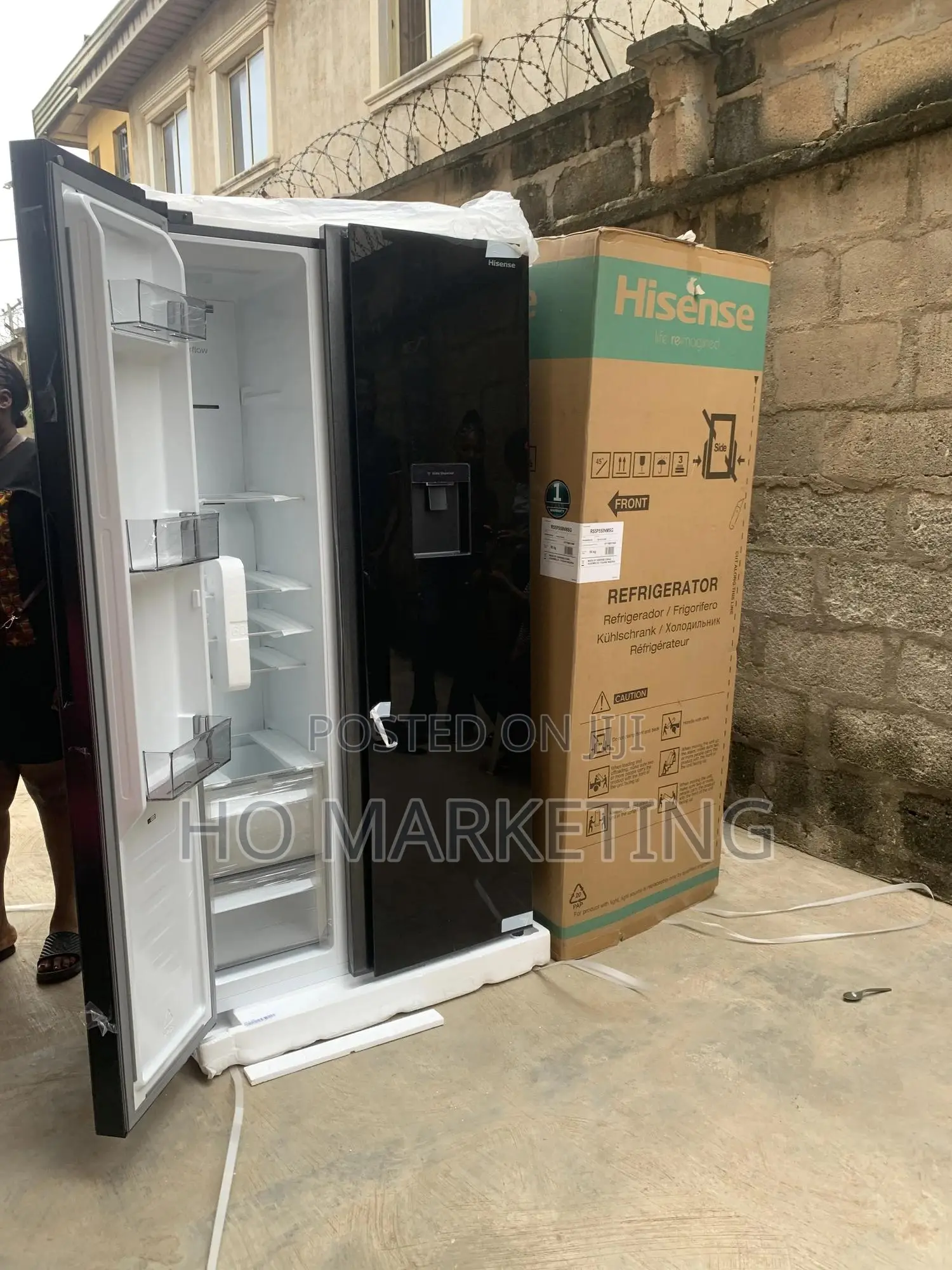 Hisense 529 L Rs5p558nmsg – Rapid Cooling Refrigerator