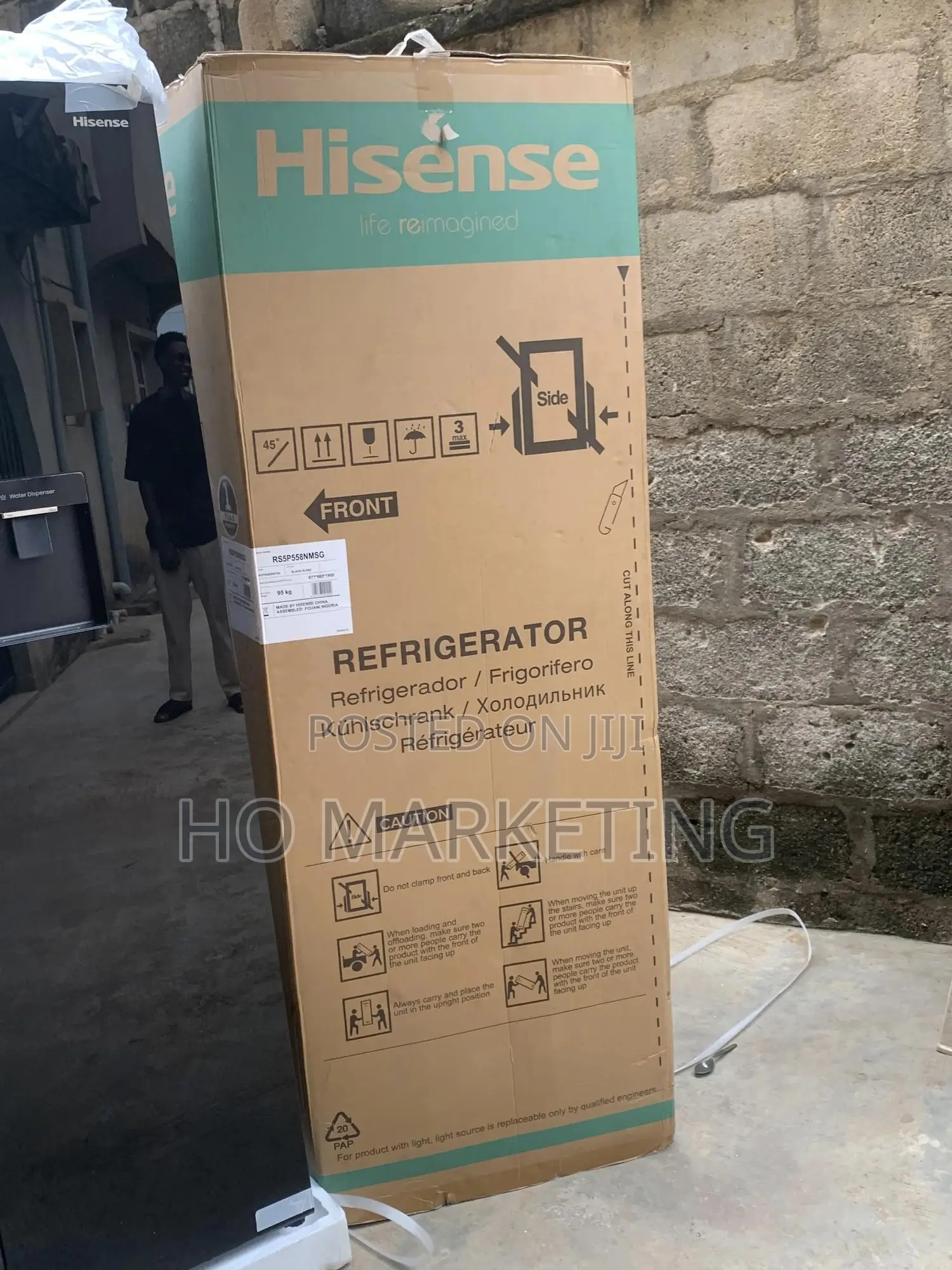 Energy‐Efficient Hisense 529l Side‐By‐Side With Led Lighting