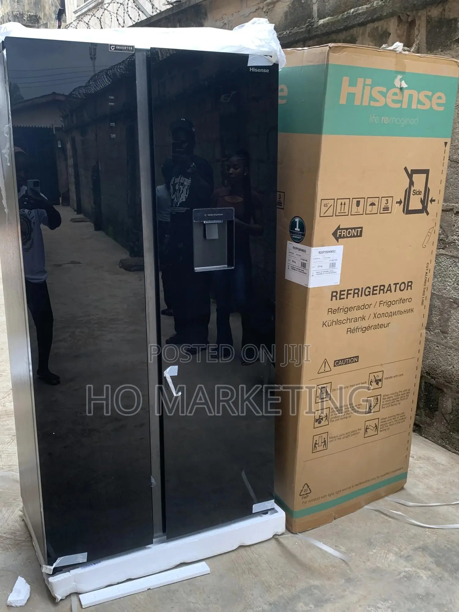 Energy‐Efficient Hisense 529l Side‐By‐Side With Led Lighting