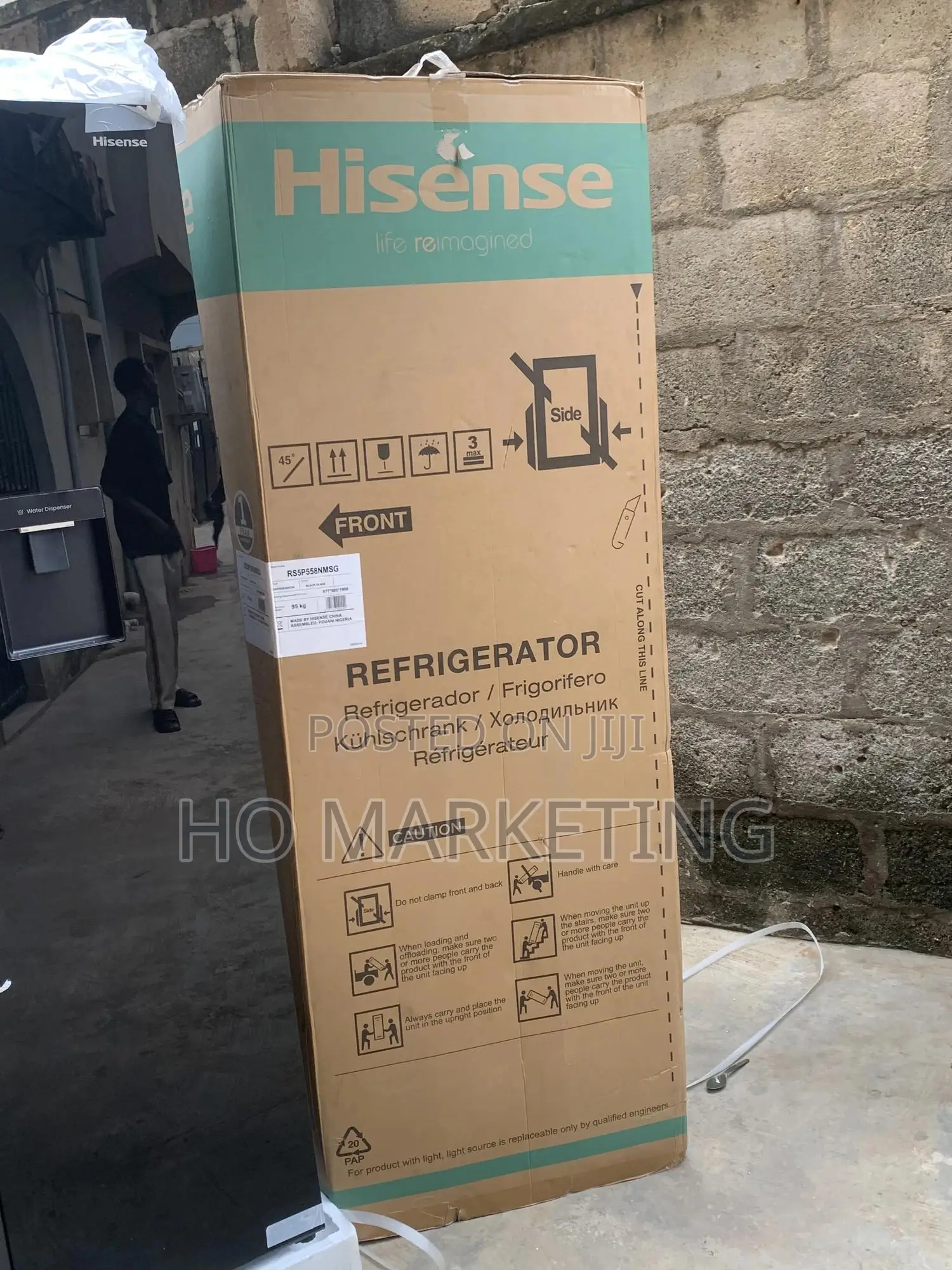 Hisense 529 L SXS – Quiet, Cool and Stylish for Big Kitchens