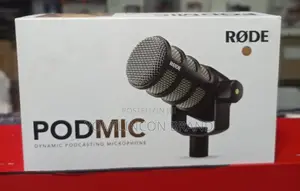 Photo - Rode Podmic Cardioid Dynamic Broadcast Microphone, Black