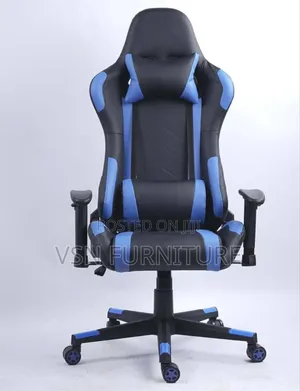 Office Gaming Chair With Headrest,Backrest and Footrest