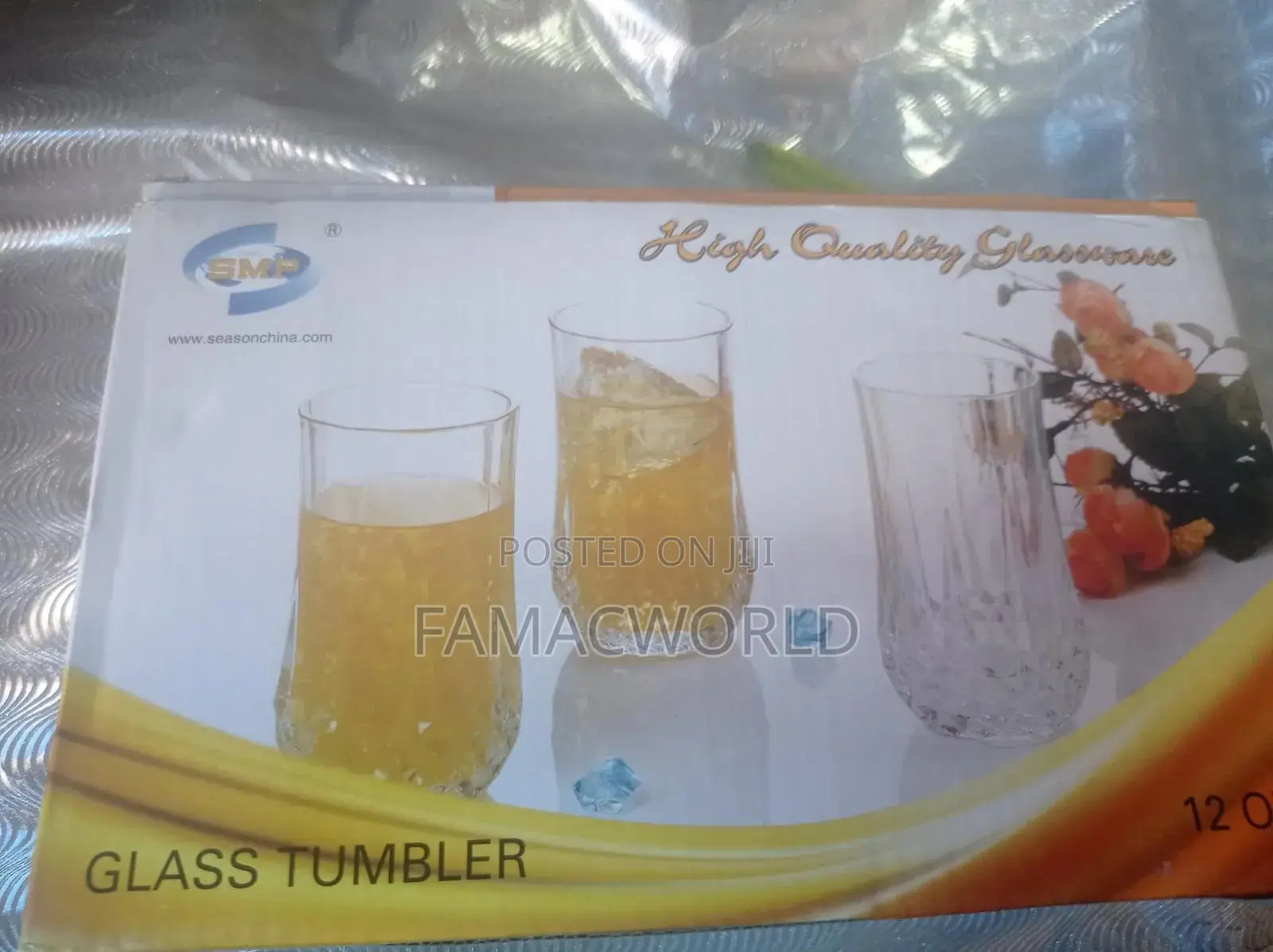 3 Pieces Glass Cup