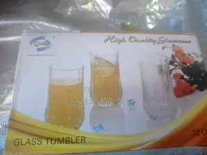 3 Pieces Glass Cup