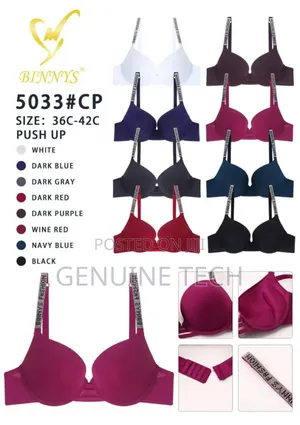 Binnys Bra With Different Designs And Sizes