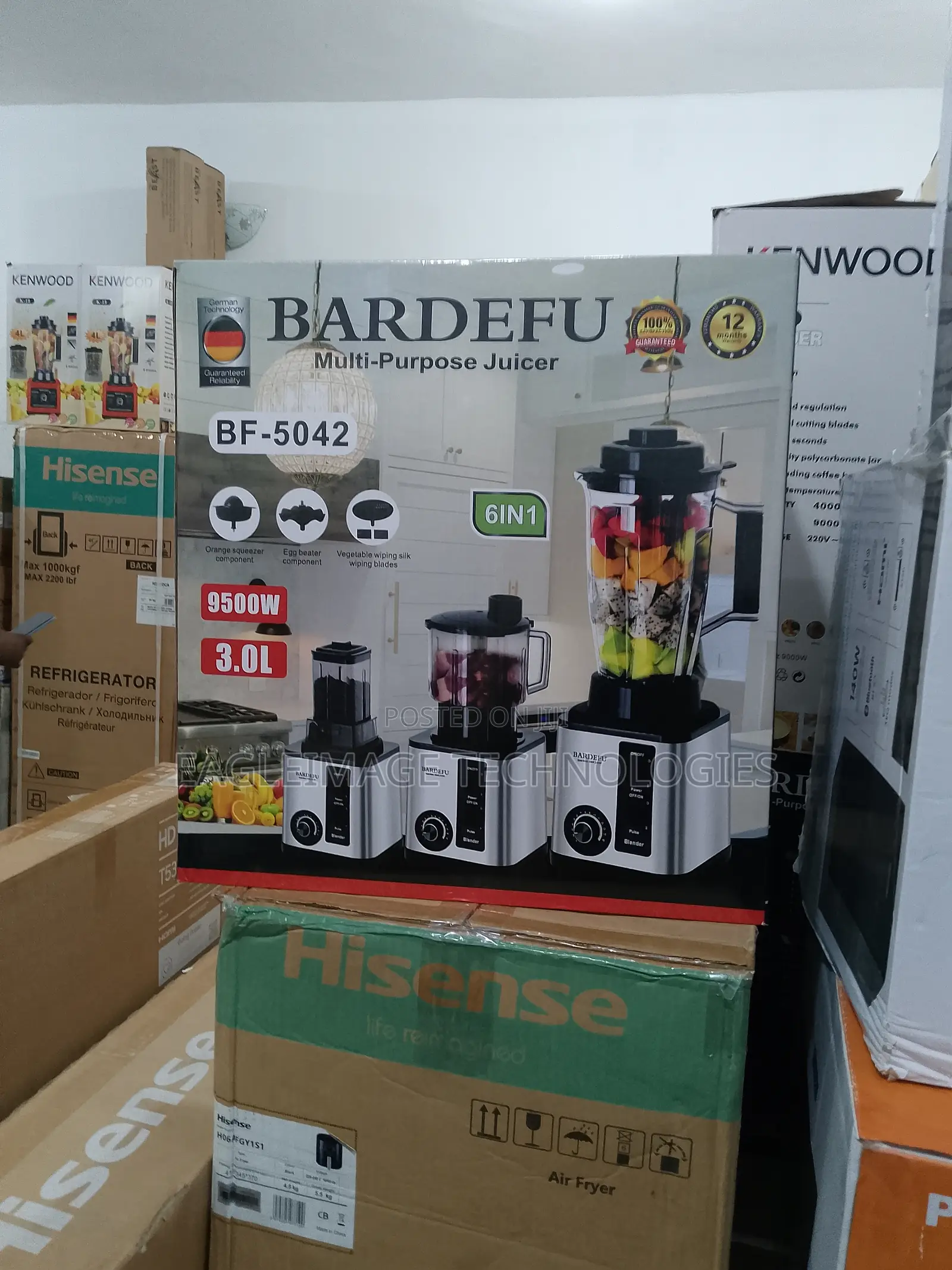 Dynamic Bardefu Bf‐5042 Multi Purpose Juicer Blender