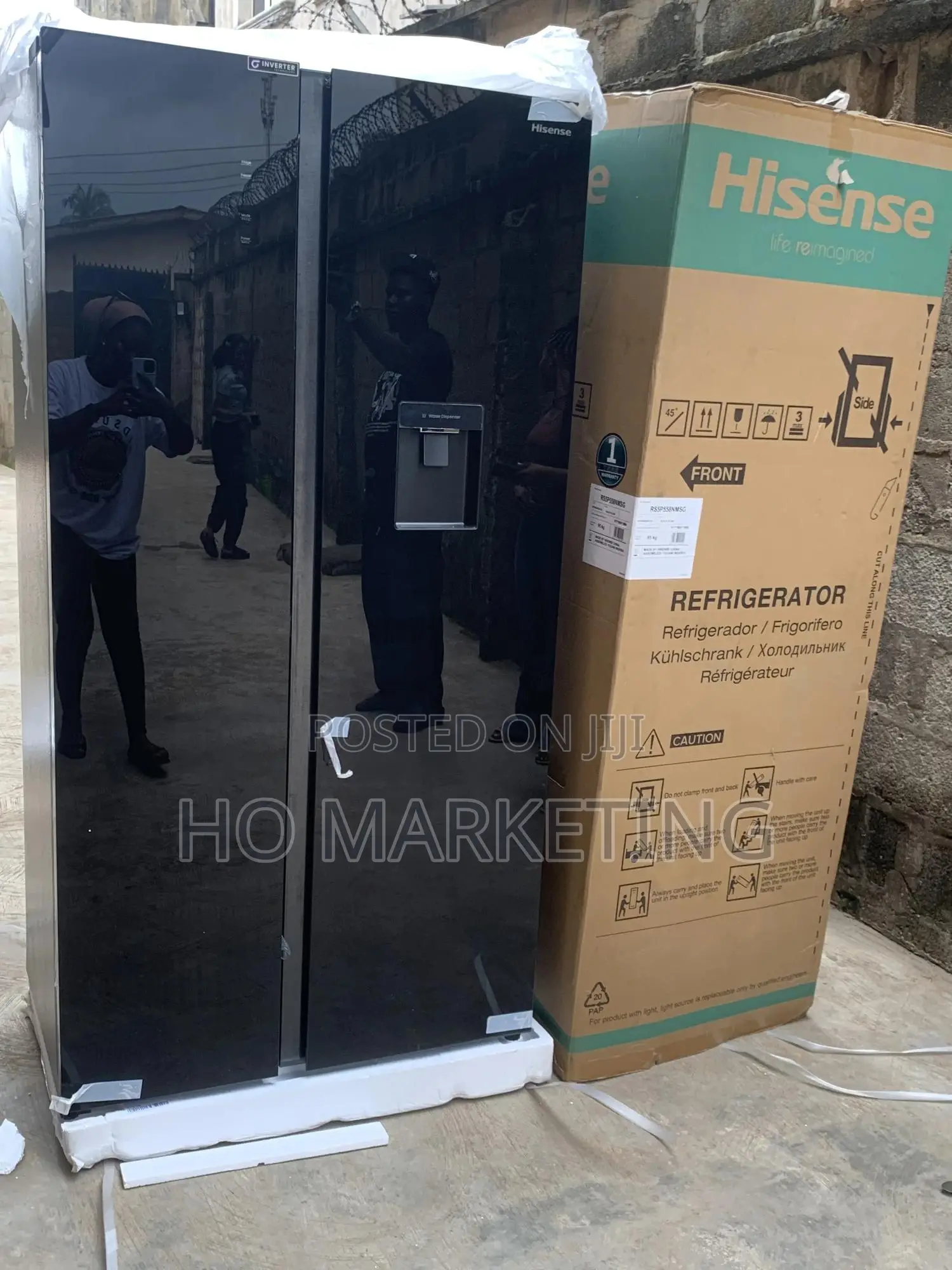 Hisense Smart Fridge– 529l - Total No‐Frost Touch Control