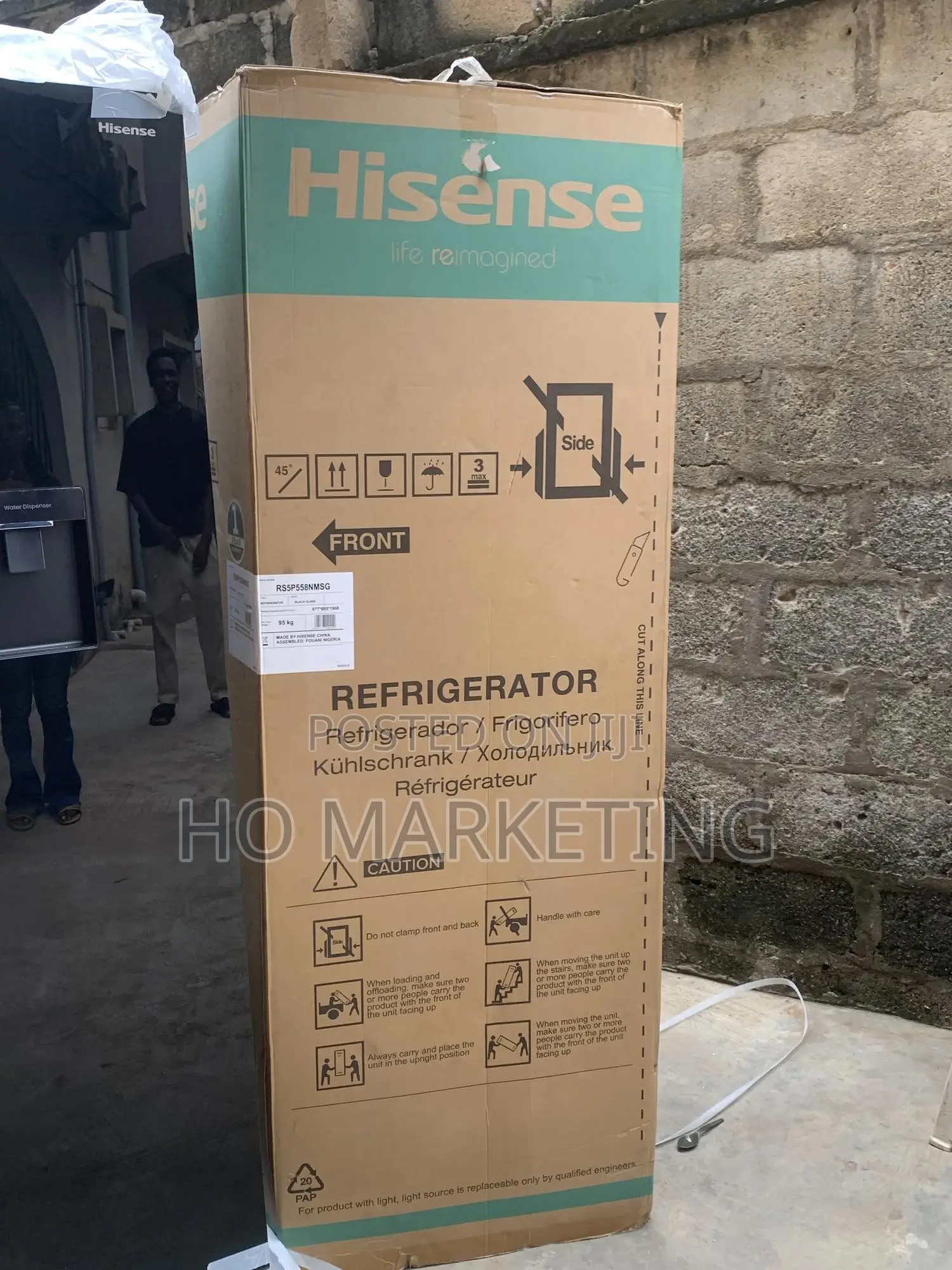 Hisense Smart Fridge– 529l - Total No‐Frost Touch Control