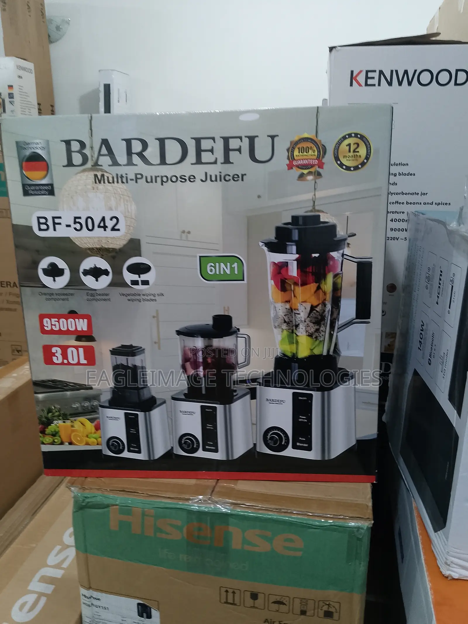 Fantastic Bardefu Bf‐5042 Blender Juicer 9500 W