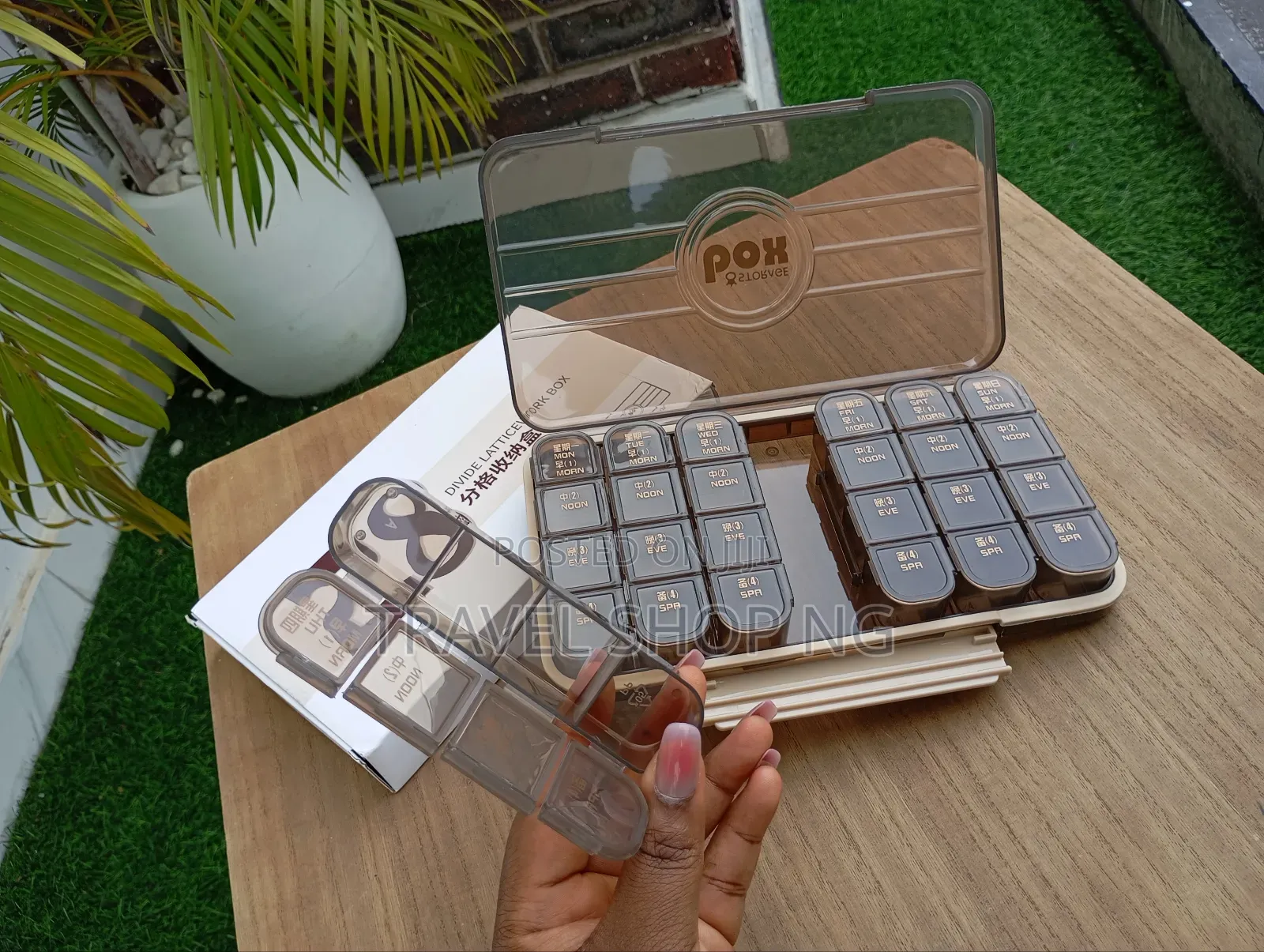28 Days Pill Organiser Box
