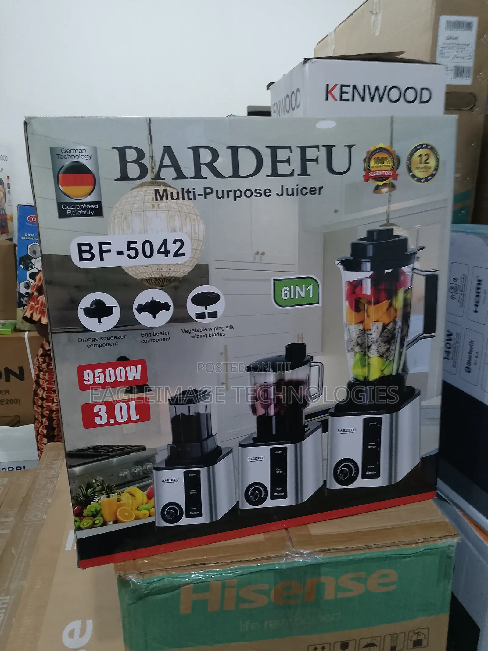 Handy Bardefu Bf‐5042 Multi Purpose Juicer Blender